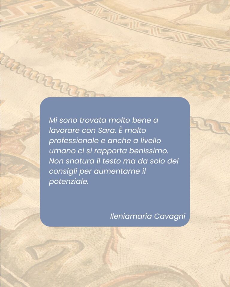 Ileniamaria Cavagni autrice