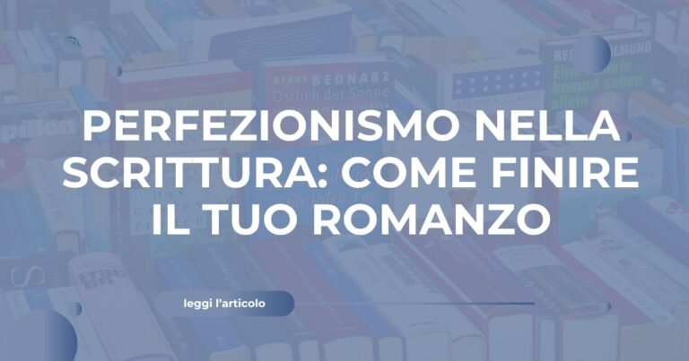 come finire il romanzo