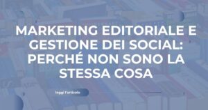 gestione social per scrittori