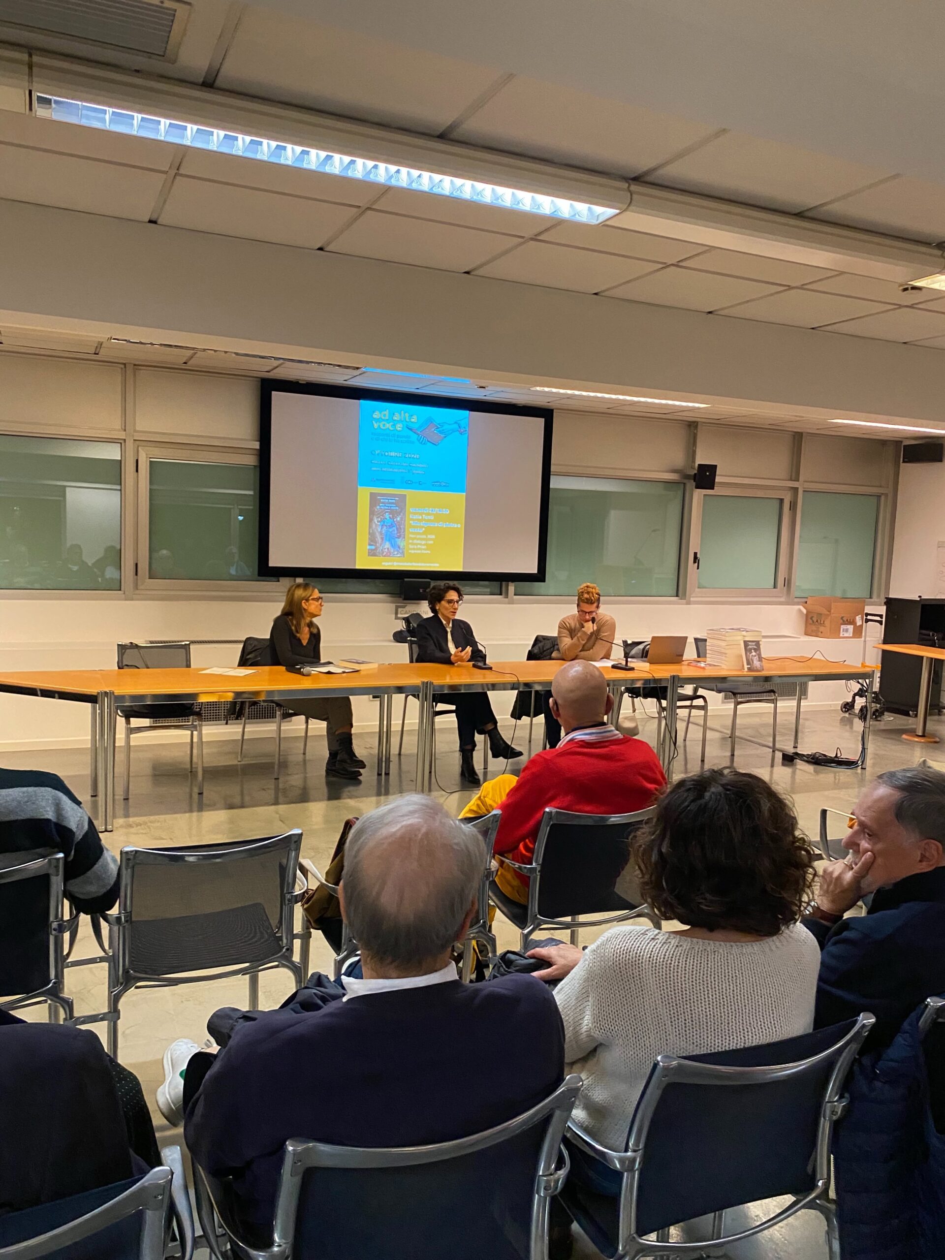 Incontro letterario e presentazione di un libro
